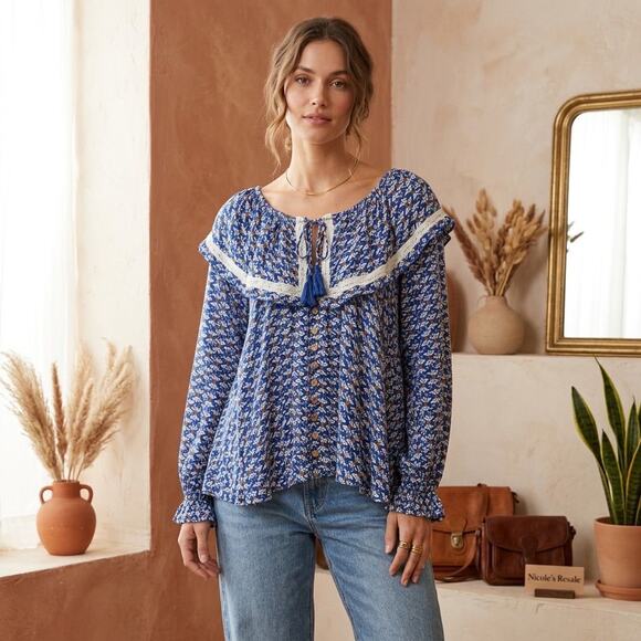 Free People Tops - Free People Sunrise Blouse